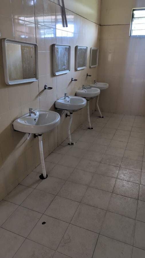Examination hall left Corridor – after renovation