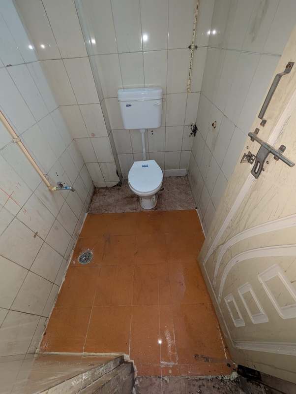 Hospital washroom renovation work