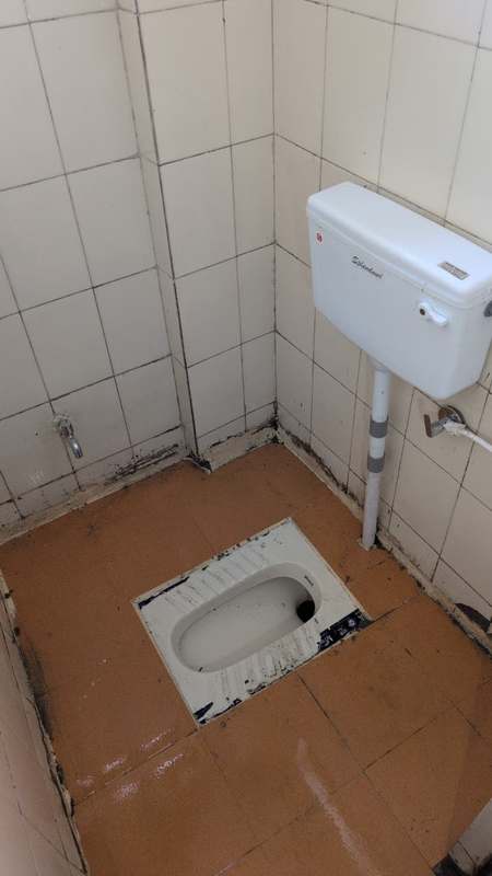 Hospital washroom renovation work